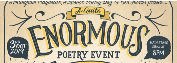 National poetry day banner image